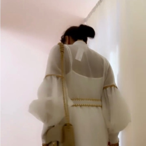 NWT Beautiful white Dress - Picture 4 of 6